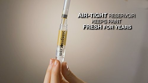 SLB002 Fillable Brush Pens for Interior Touch Ups to Drywall, Cabinets 5 Pack