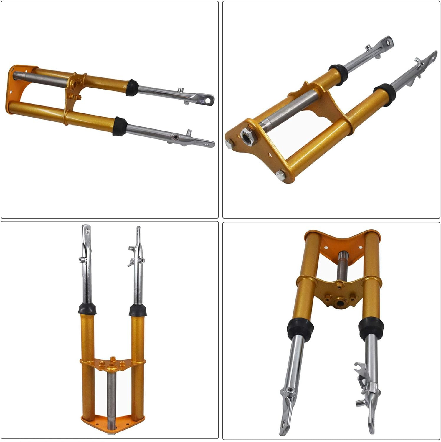 Gold Front Fork Shock Suspension Assembly Replacement for Honda XR50 CRF50
