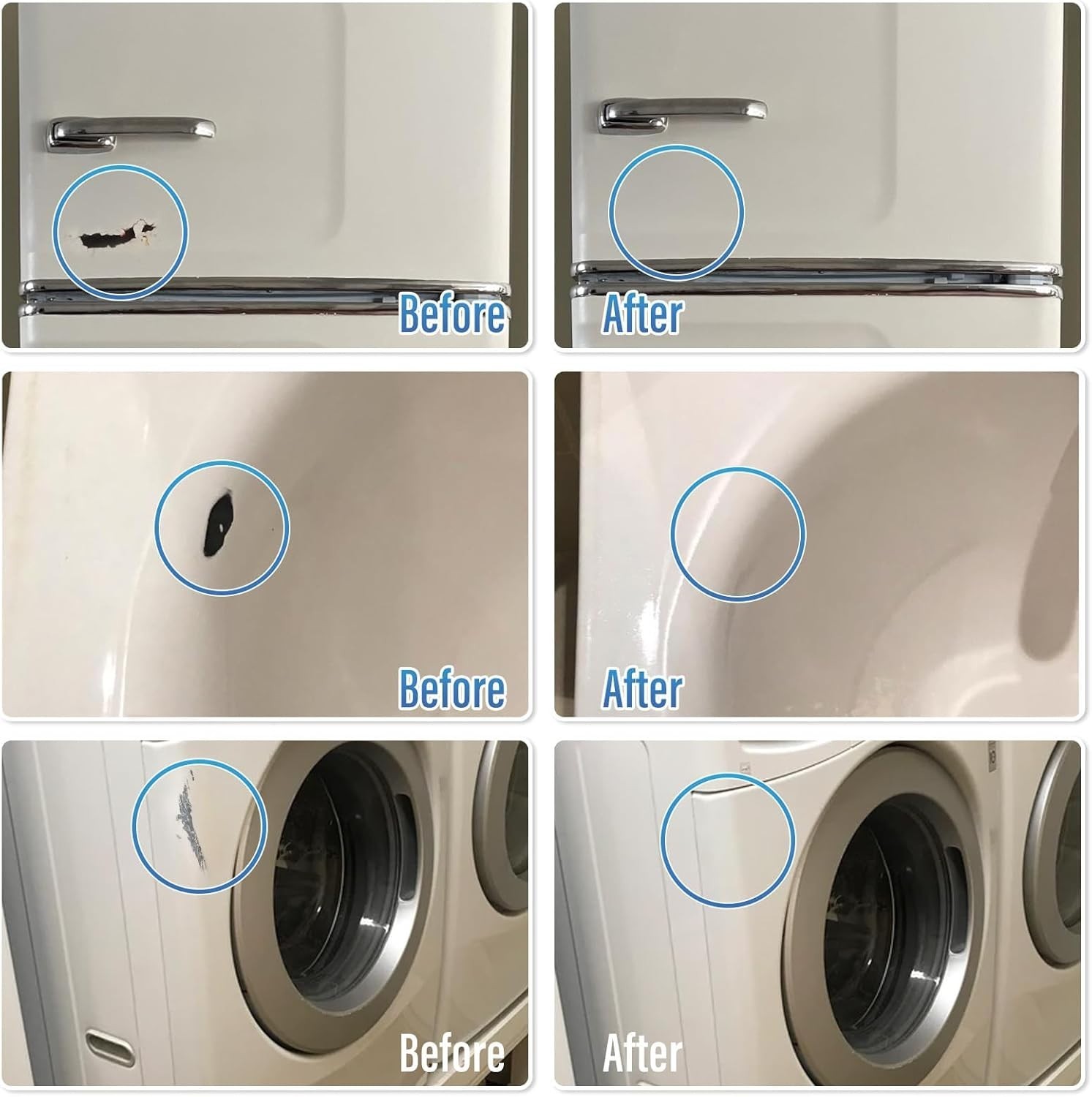 Durable Gloss White Repair Paint for Appliances, Sinks, and Tiles – Quick Drying