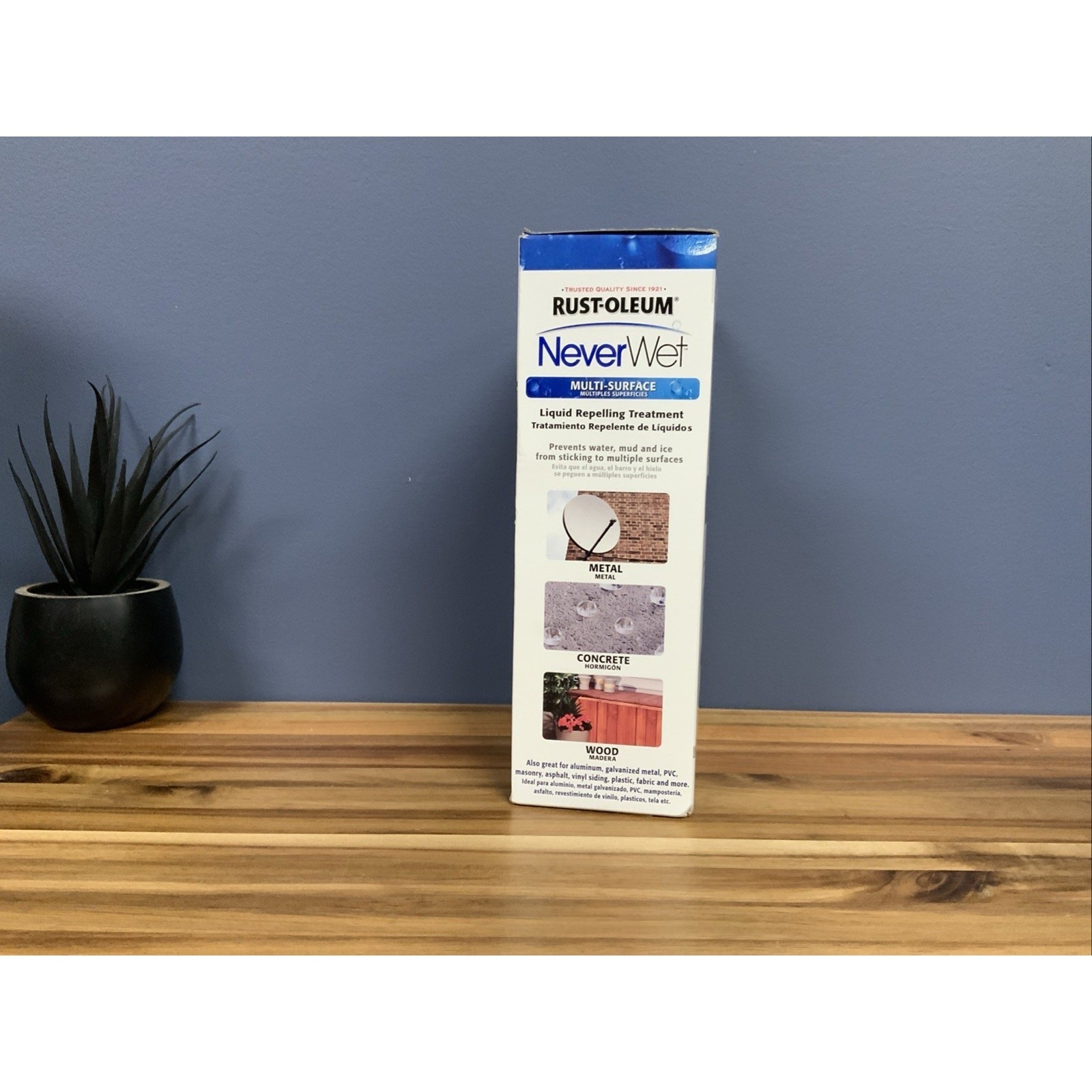 Rust-Oleum 274323 Never Wet Multi-Surface Liquid Repelling Treatment 18 Oz