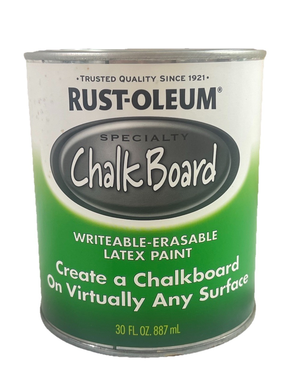Rust-Oleum Specialty Paint 206540 Chalkboard Brush-On, Black, 30 Fl Oz (1 PACK)
