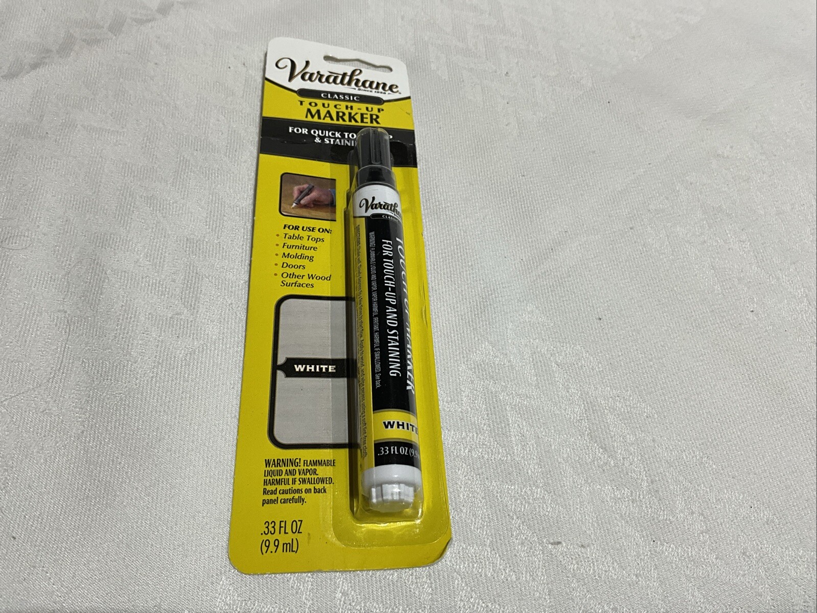 Varathane Touch-Up Marker WHITE New Sealed