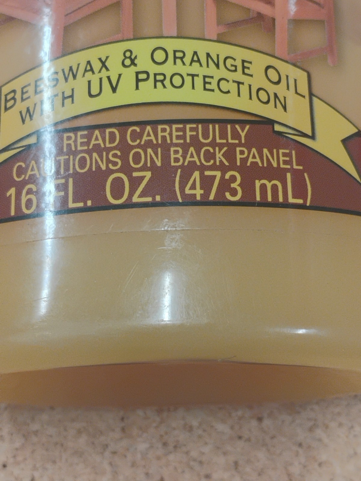 Howard SunShield Orange Scent Wood Protector 16 oz Gel NEW UV Protectant L1