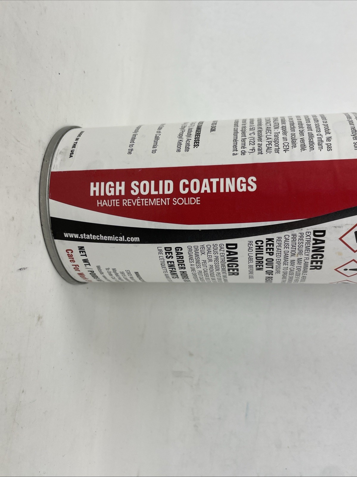 Lot Of 11 State Industrial Extreme High-Solids Paints Safety Red 16oz 105702 VD