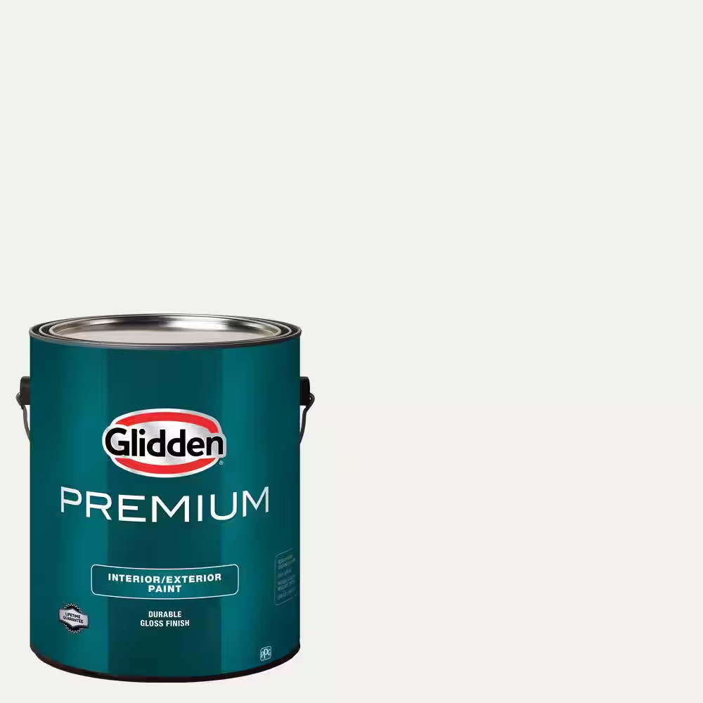 1 Gal. Delicate White PPG1001-1 High Gloss Interior/Exterior Trim, Door and Cabi