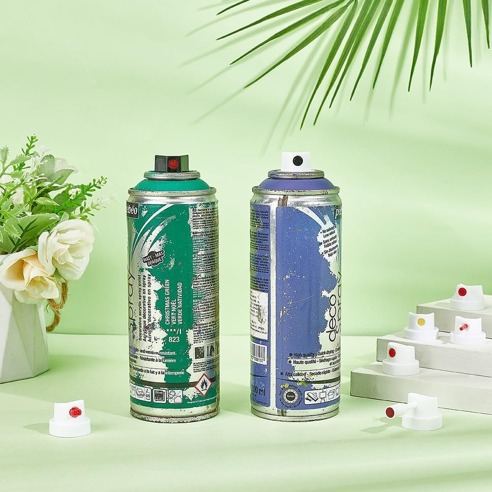 32 Pcs Replacement Paint Caps, Universal Aerosol Can Female Cans Can5560