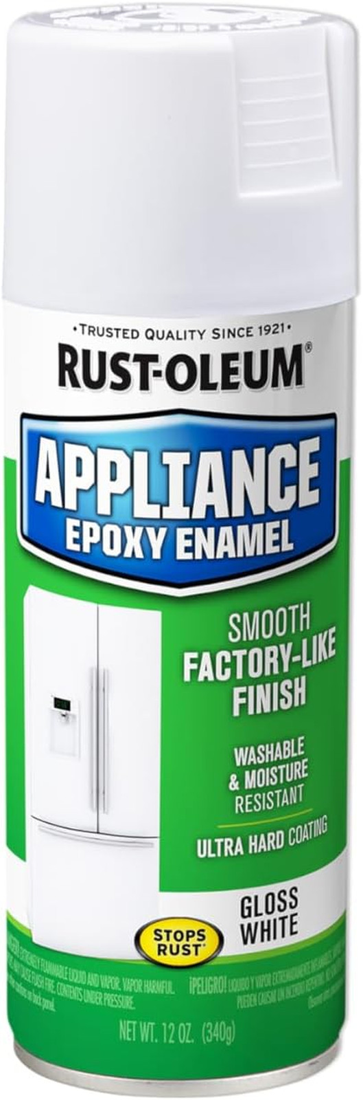 7881830 Specialty Appliance Epoxy Spray Paint, 12 Oz, White