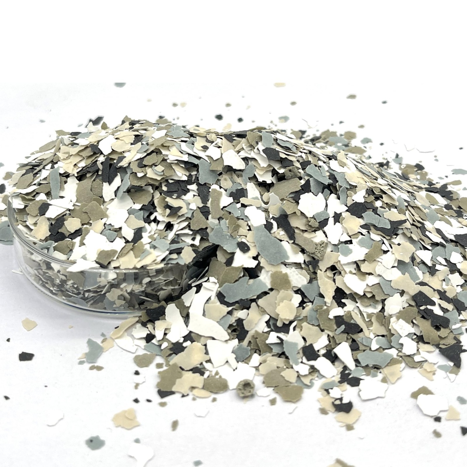 1200G/2.64LB Decorative Color Chips for Epoxy Floor – Paint Kit, Garage Flake…