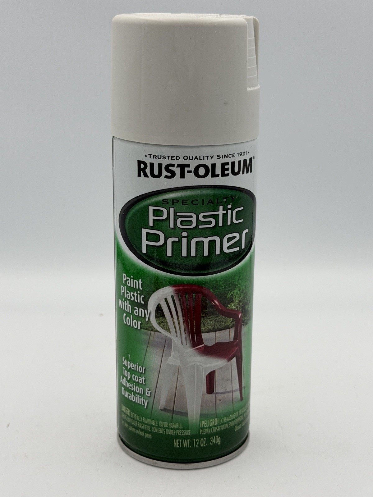 Rust-Oleum 12oz Plastic Primer Spray, 209460 Discontinued NOS