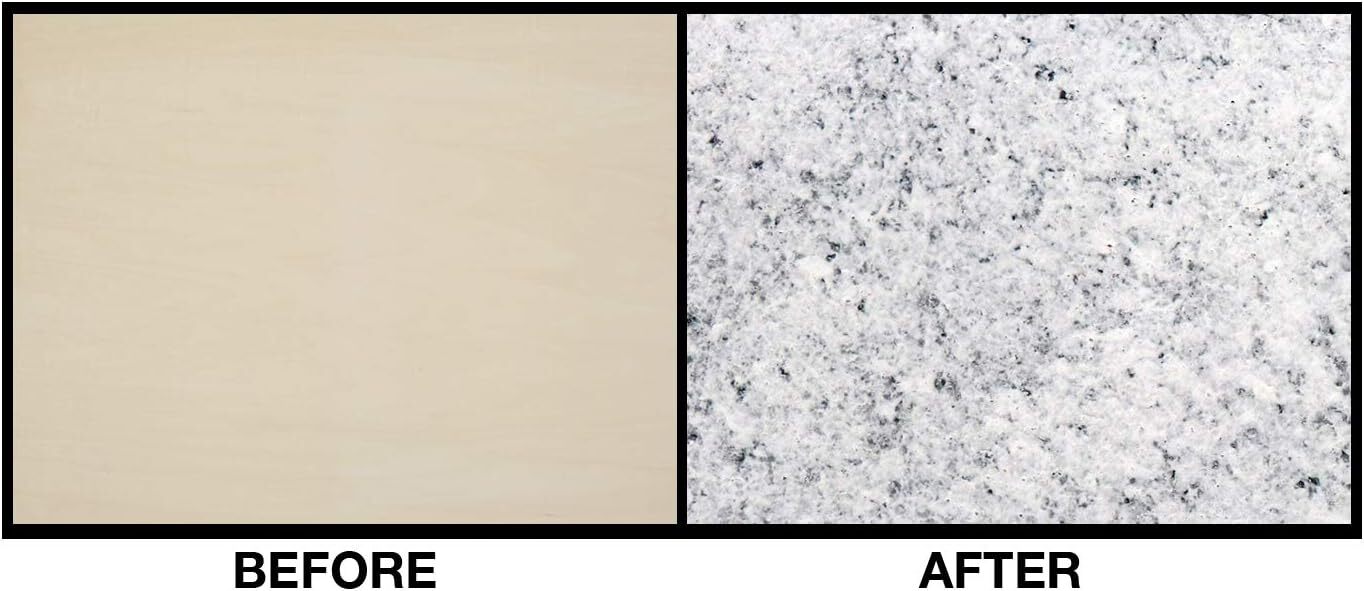 Granite Countertop Paint Kit White Diamond Refinishing Kit Kitchen Bathroom