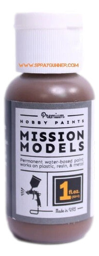 Mission Models Paints Color: MMP- 142 Mahogany (Flight Decks Tools)