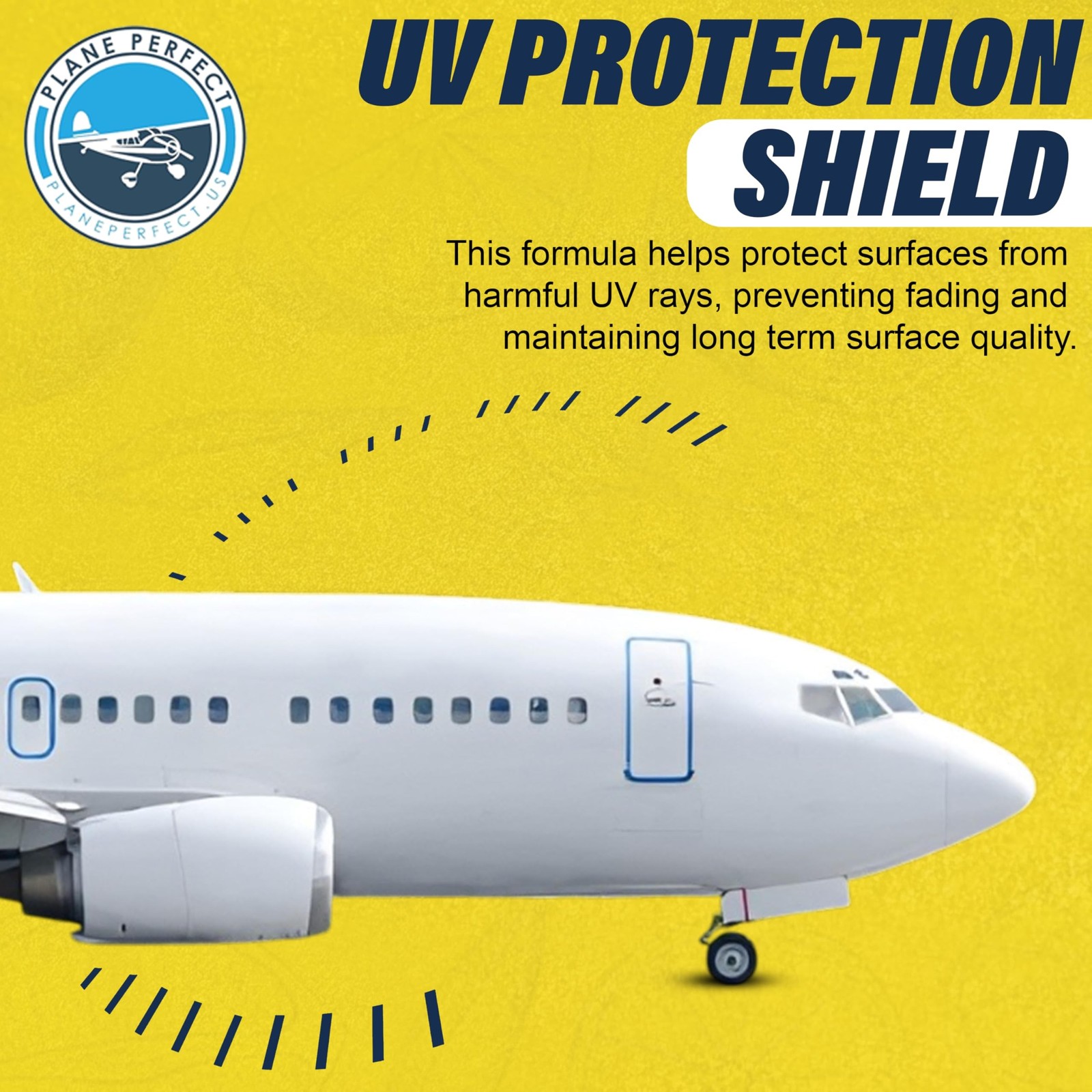 Plane Perfect Wing Wipe Quick Detail Spray Sealant – Hydrophobic Aviation Gra…