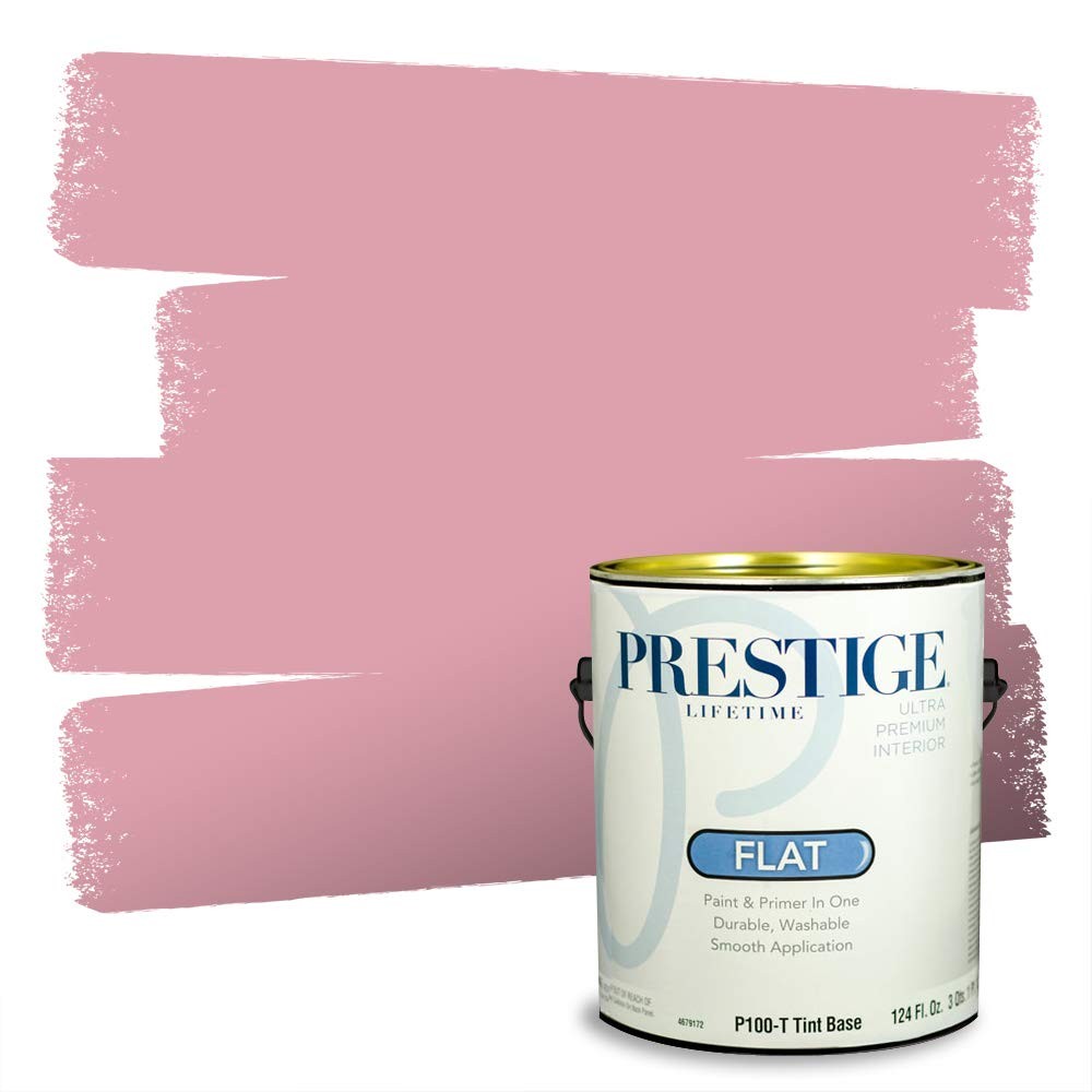 Prestige Interior Paint And Premiumr In One Pink Haze Flat 1 Gallon