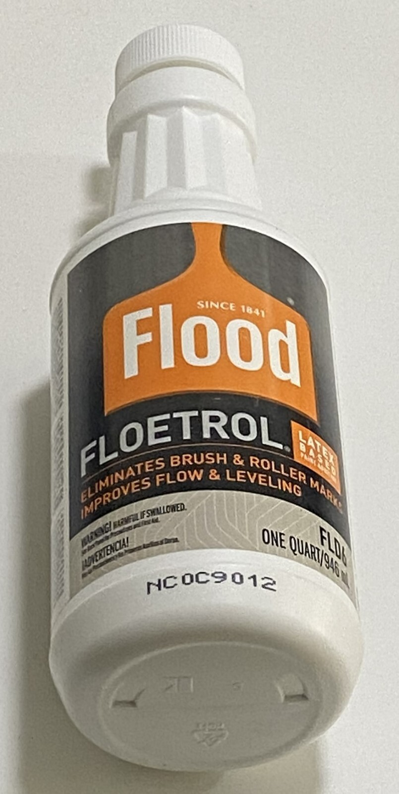 FLOOD FLOETROL LATEX-BASED PAINT ADDITIVE 946 ML ALLOWS LATEX PAINTS TO BE SPRAY