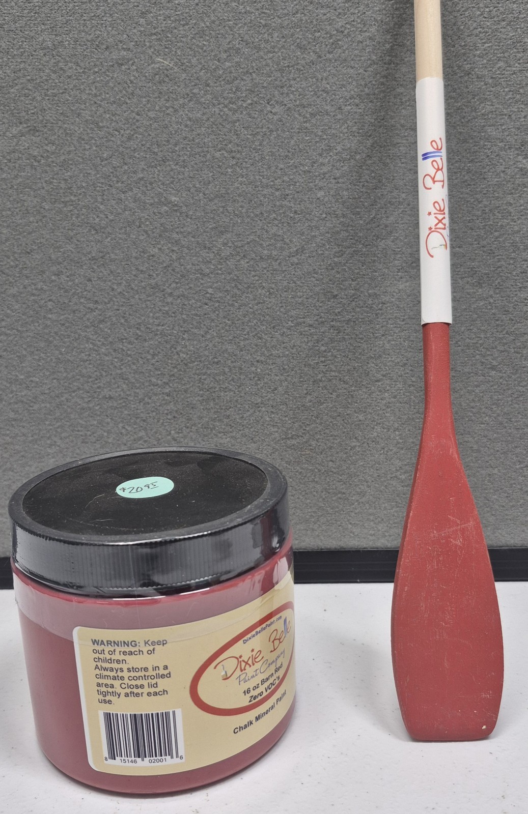 Dixie Belle Paint Chalk Mineral Paint 16oz “Barn Red” Color New Furniture
