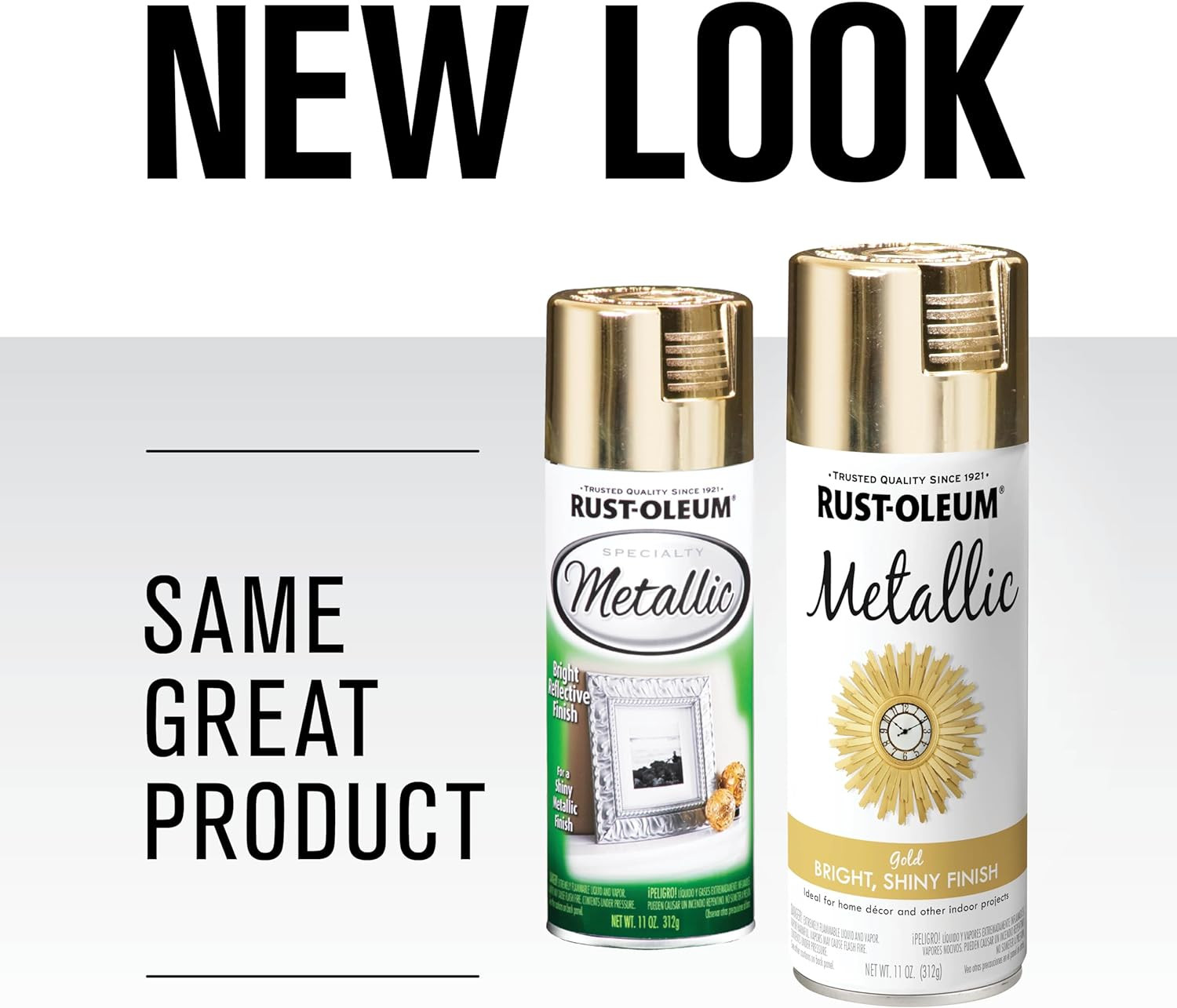 340647 Specialty Metallic Spray, 11 Oz, Gold