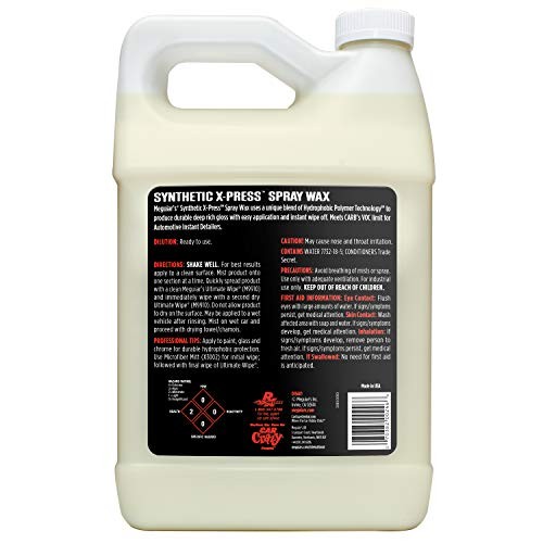 Synthetic X-Press Spray Wax – GALLON