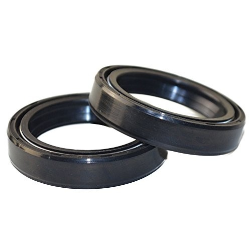 Front Fork Shock Oil Seal and Dust Seal Set 43mm x 55mm x11mm Compatible with