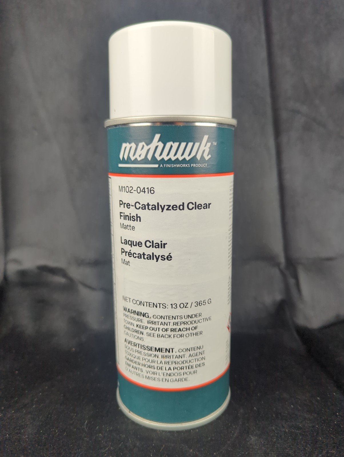 Mohawk M102-0416 Pre-Catalyzed Clear Finish Matte 13 ounces