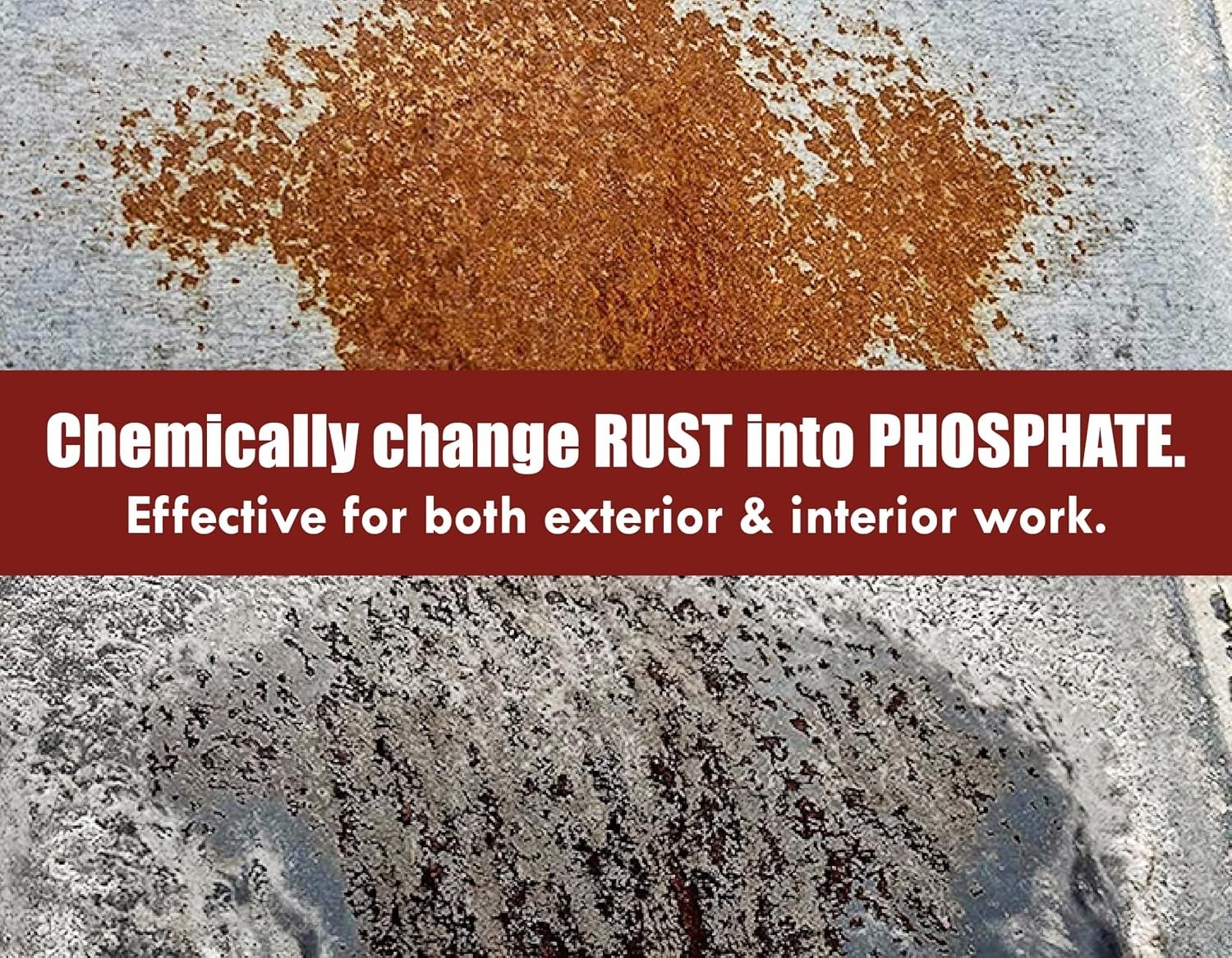 Stops Rust and Converts Rust Spots to Leave A Primed Surface Ready to Paint, …