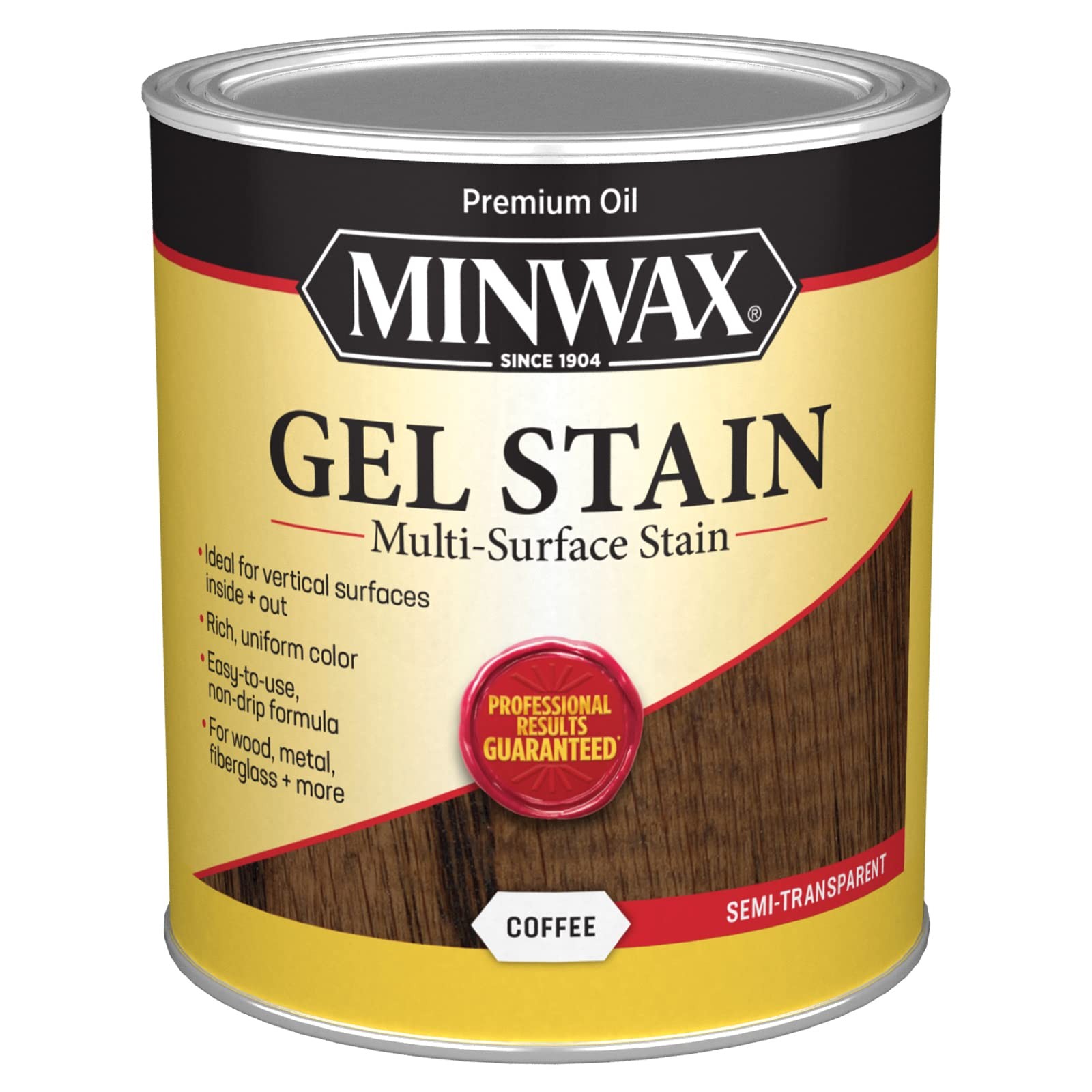 Minwax Gel Stain Coffee Color Non Drip Wood Stain For Furniture And Trim