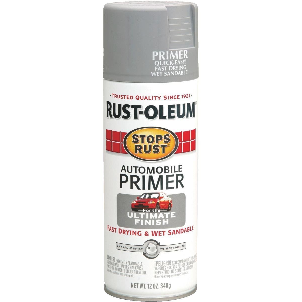 (6 Pack) Rust-Oleum Stops Rust Auto Primer Light Gray