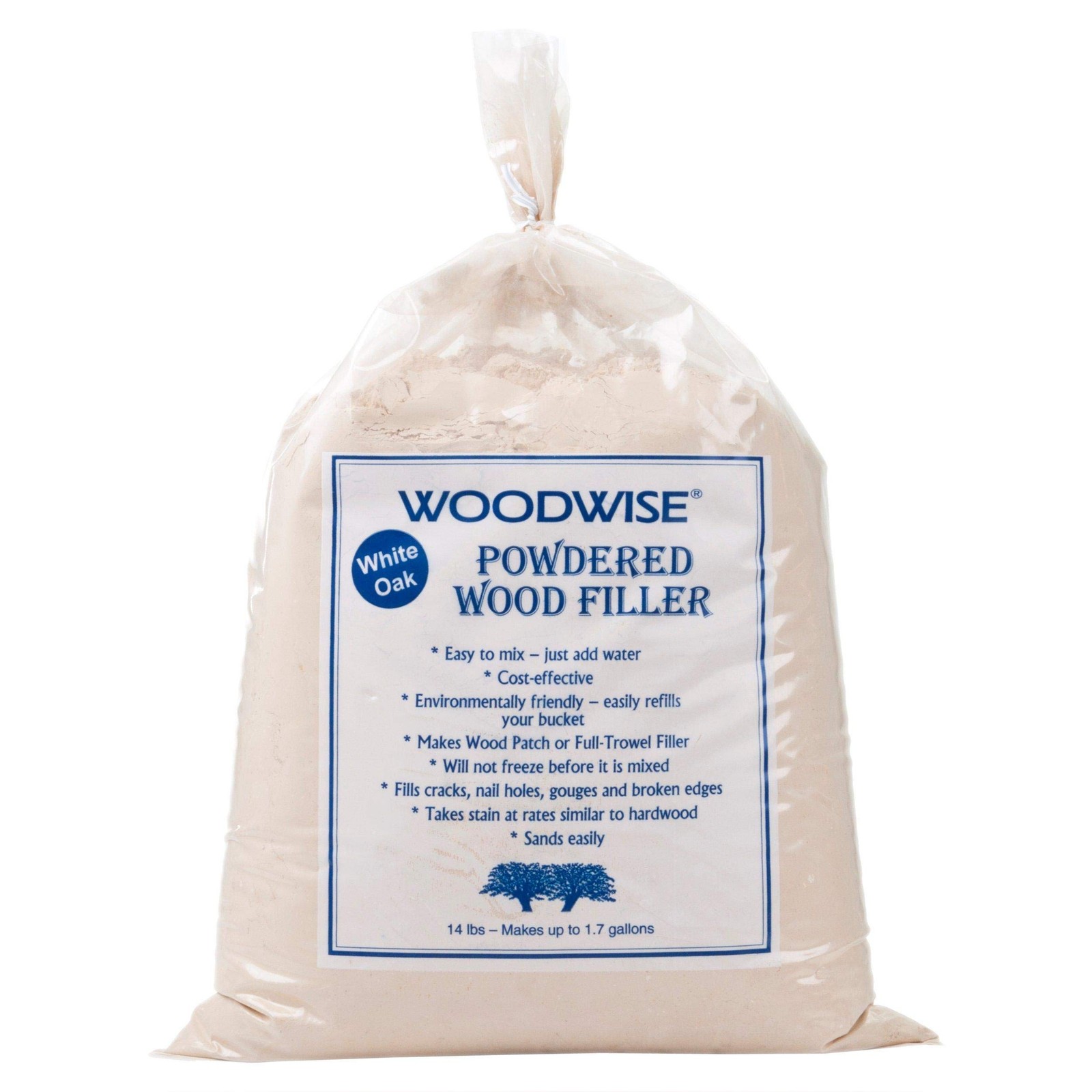 Woodwise 14-lb Powered Wood Filler White Oak 14 lbs,