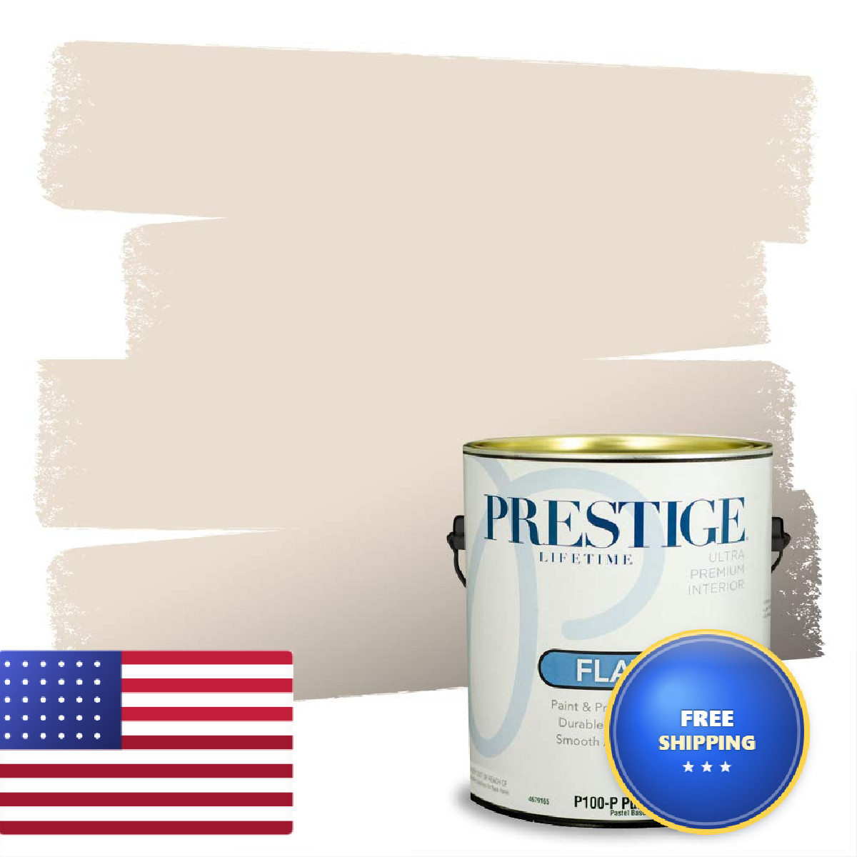 Prestige Paints Interior Paint And Premiumr In One 1-Gallon Flat Comparable Matc