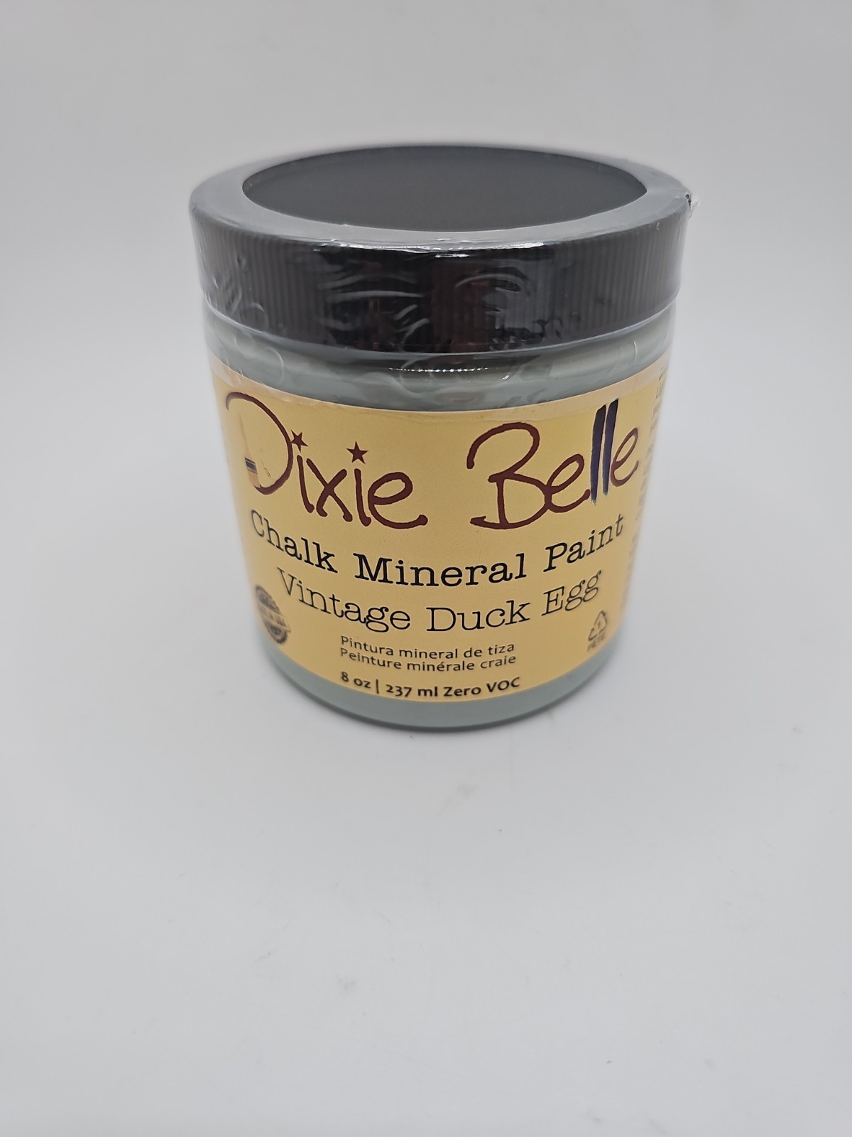 New Sealed Vintage Duck Egg Dixie Belle Chalk Mineral Paint 8oz