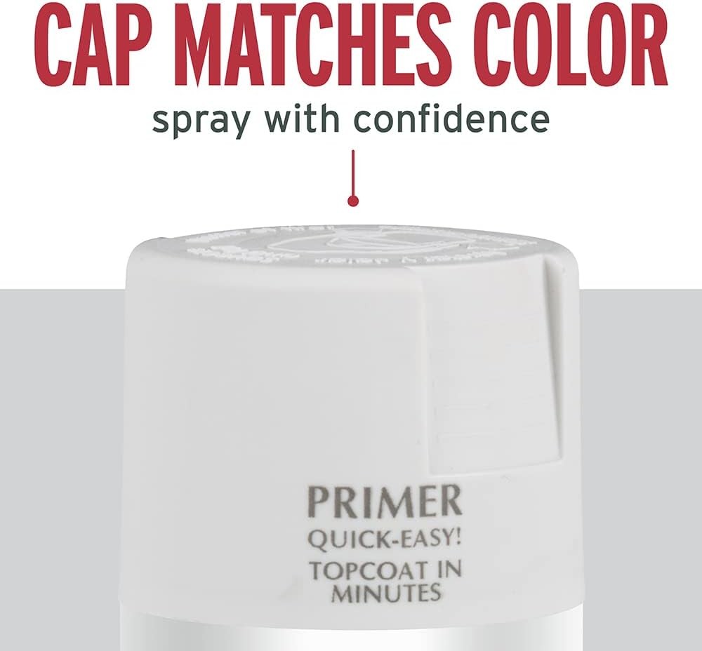 Rust-Oleum 7780830 Stops Rust Clean Metal Primer Spray, 12 oz, Flat White