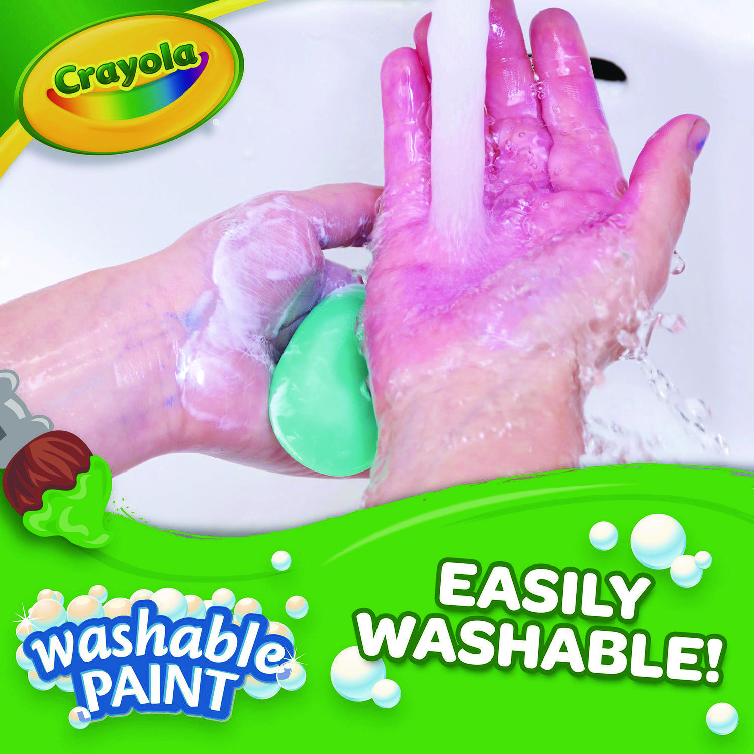 Crayola® Washable Paint, Brown, 16 oz