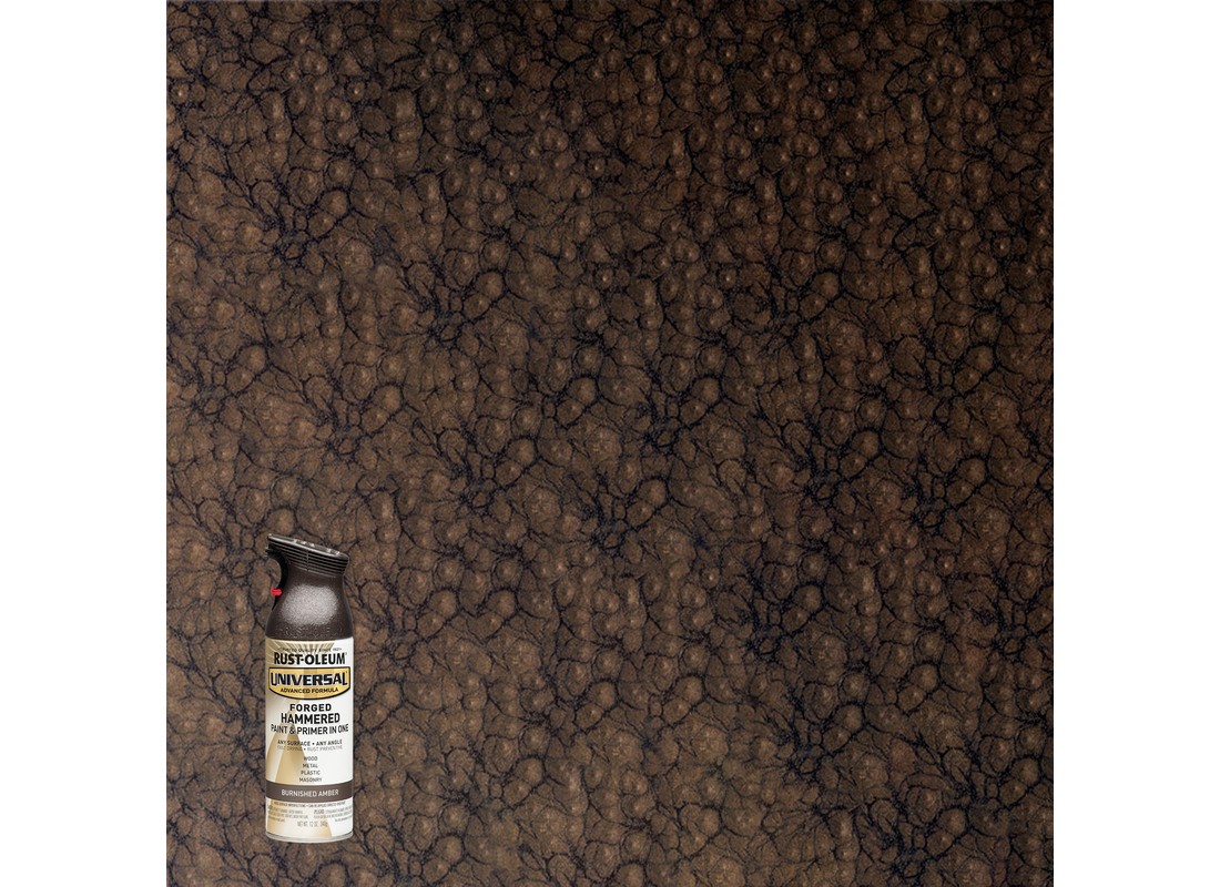 UNIVERSAL Spray Paint, Gloss, Burnished Amber, 12 oz, Aerosol Can