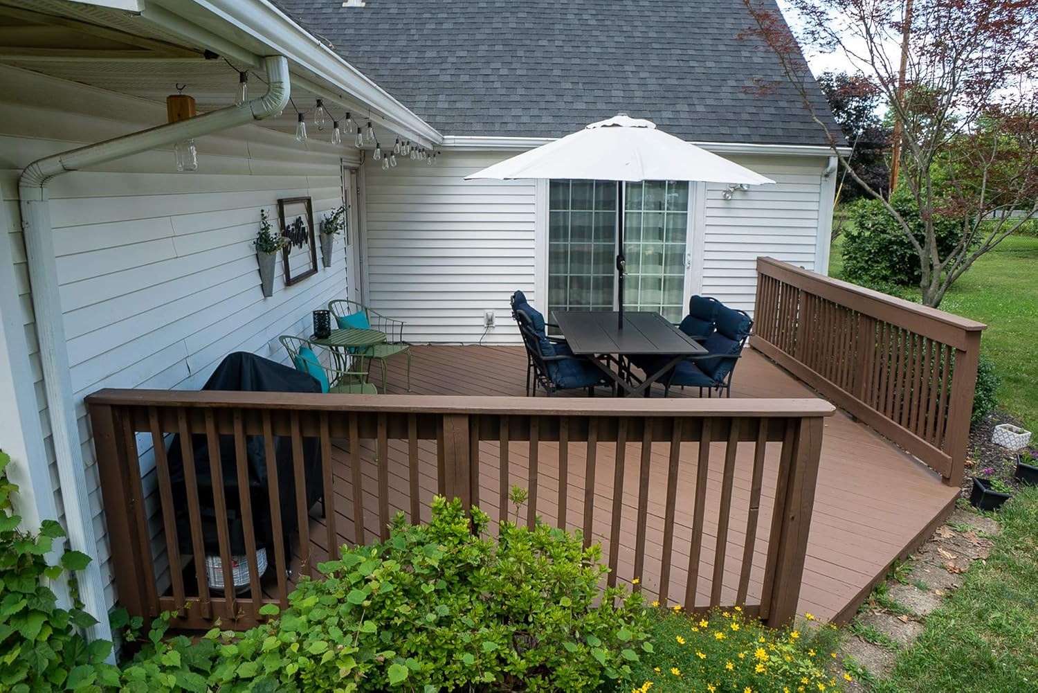 #1 Deck Premium Advanced Solid Color Outdoor Wood Stain and Sealer in One – Wate