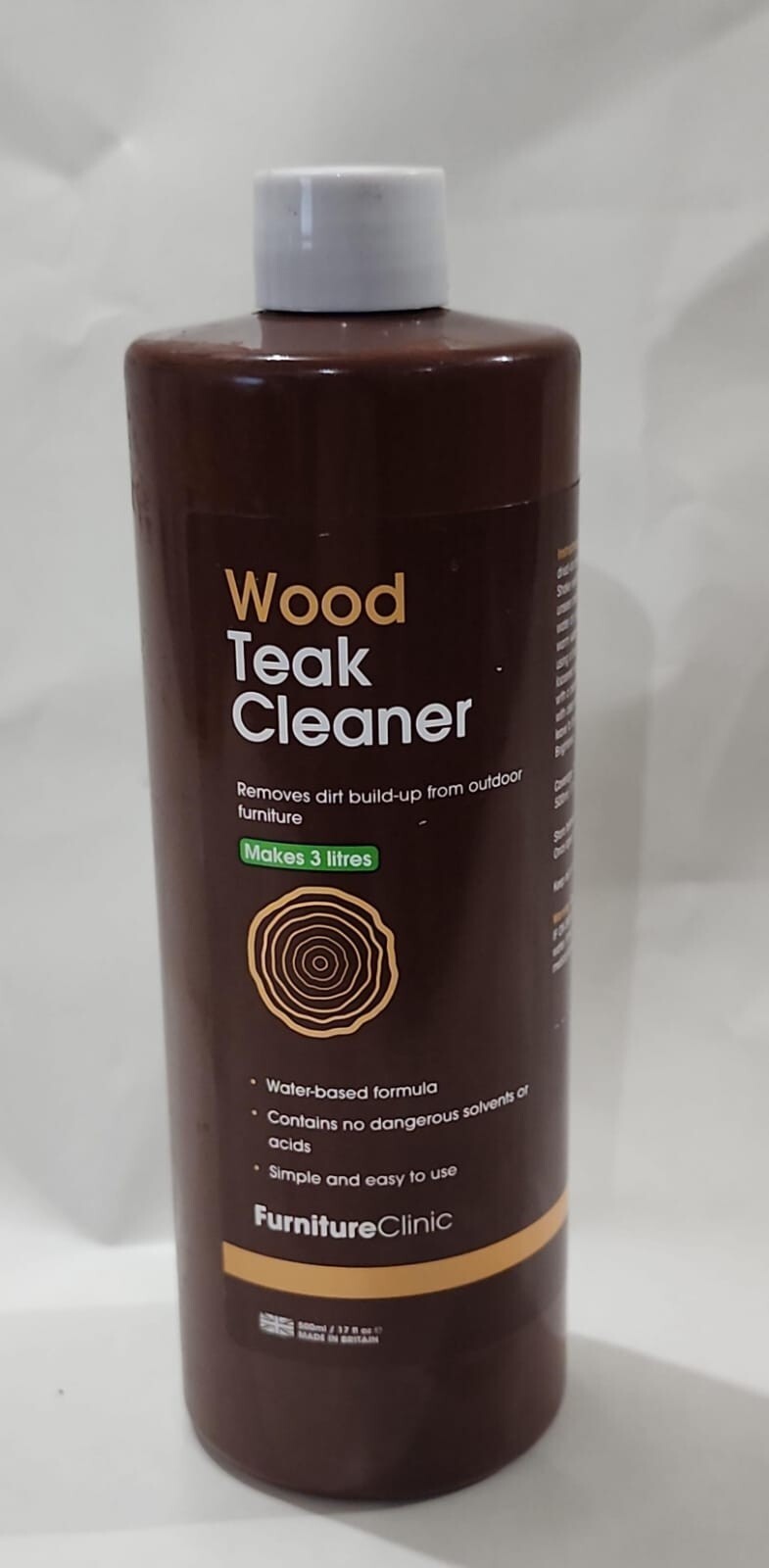 FURNITURE CLINIC WOOD TEAK CLEANER MAKES 3 LITERS