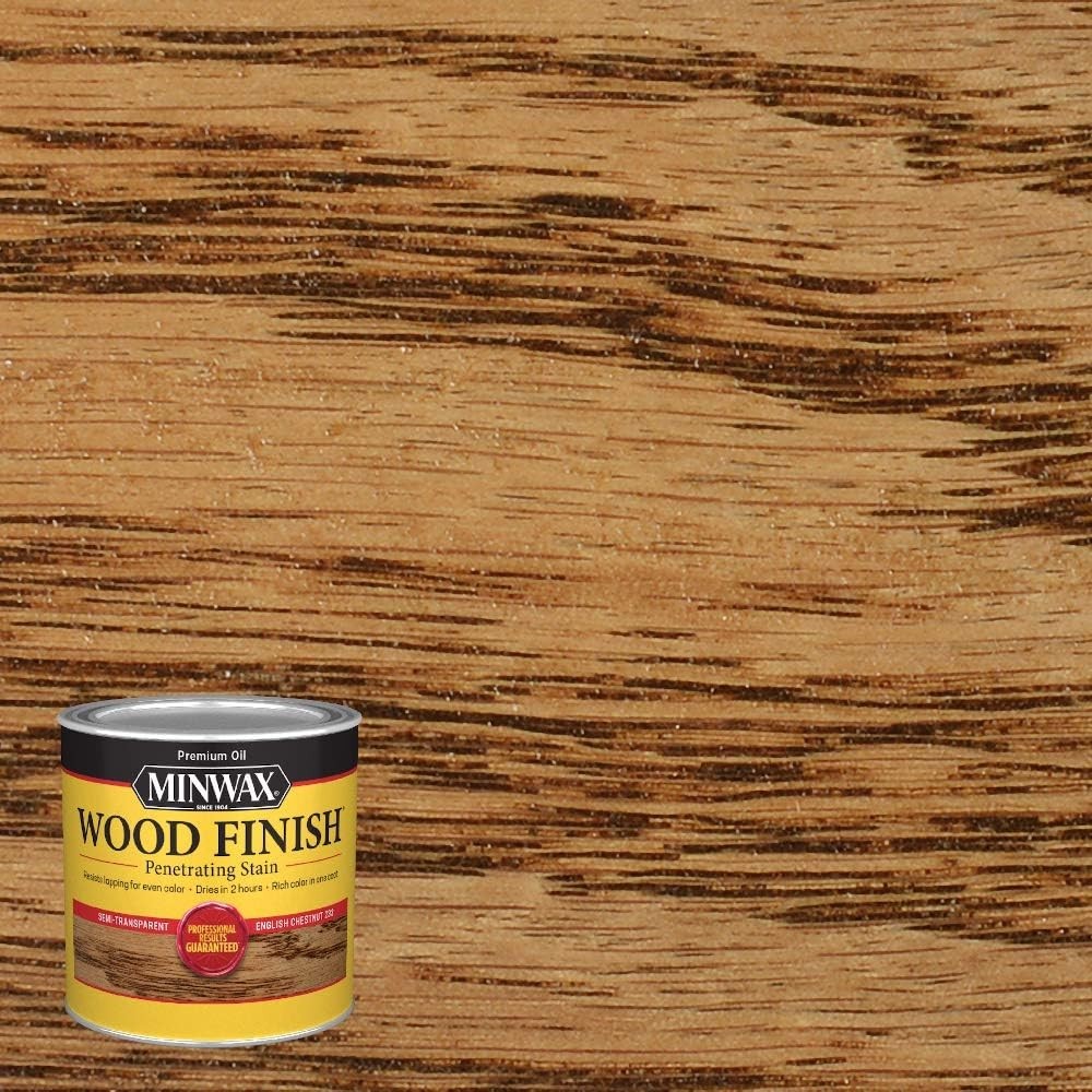 Deeply Penetrating English Chestnut Wood Finish, 8 Fl. Oz – Ideal for Furniture