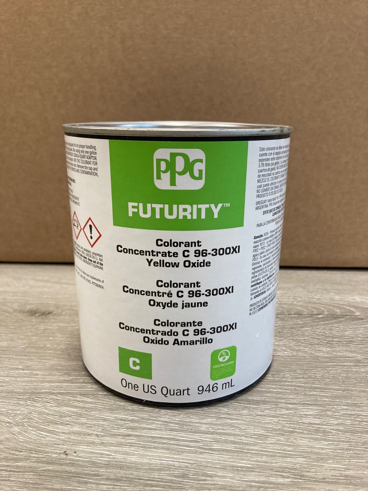 PPG Futurity Colorants and PPG HS Colorants various colors