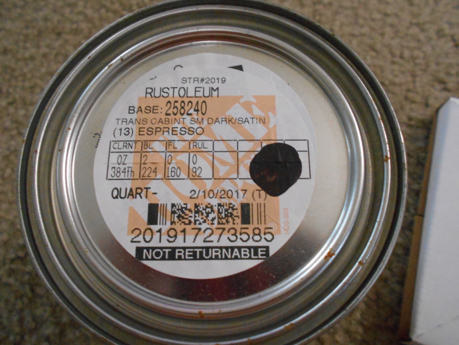 Rust-Oleum Furniture Transformations Complete Coating Kit Dark Tint Espresso