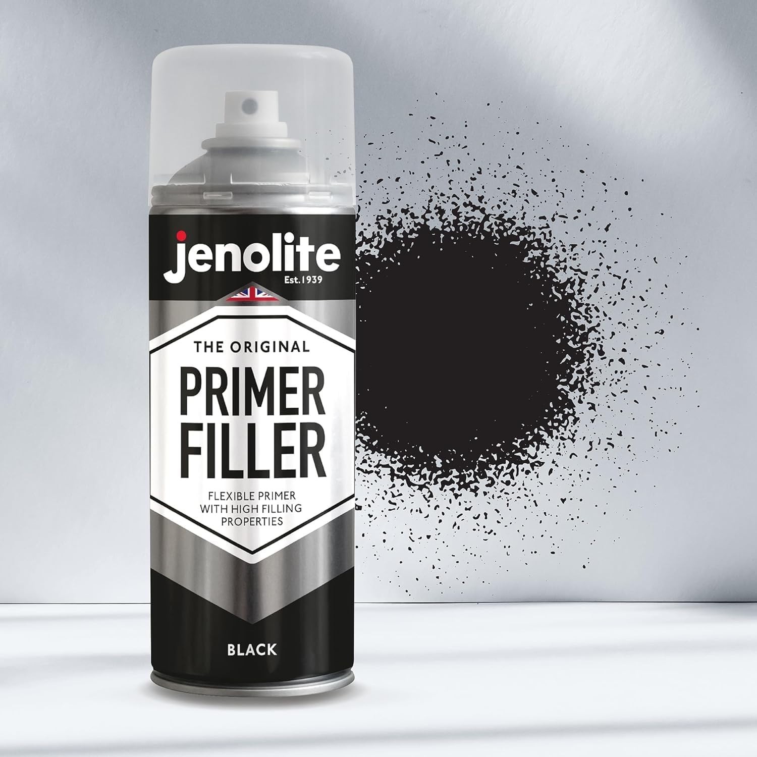 Fast Dry Black Filler Primer Paint – 3x400ml for Smooth Finish & Topcoating
