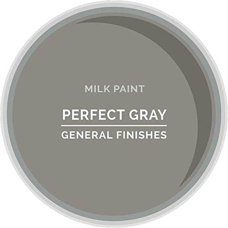 Water Based Milk Paint, 1 Pint, Perfect Gray