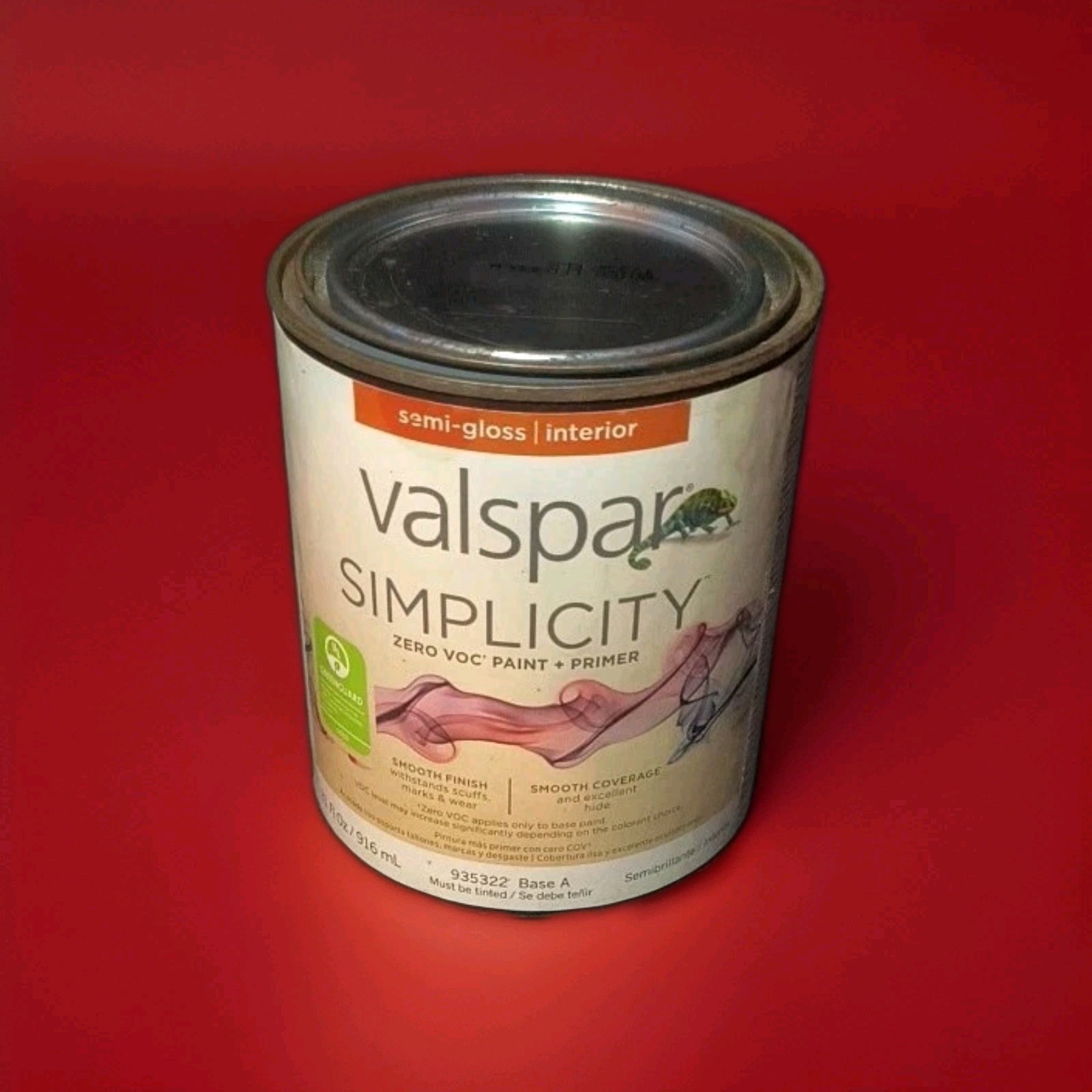 Semi Gloss Paint Primer Enamel Low Odor 1 Qt