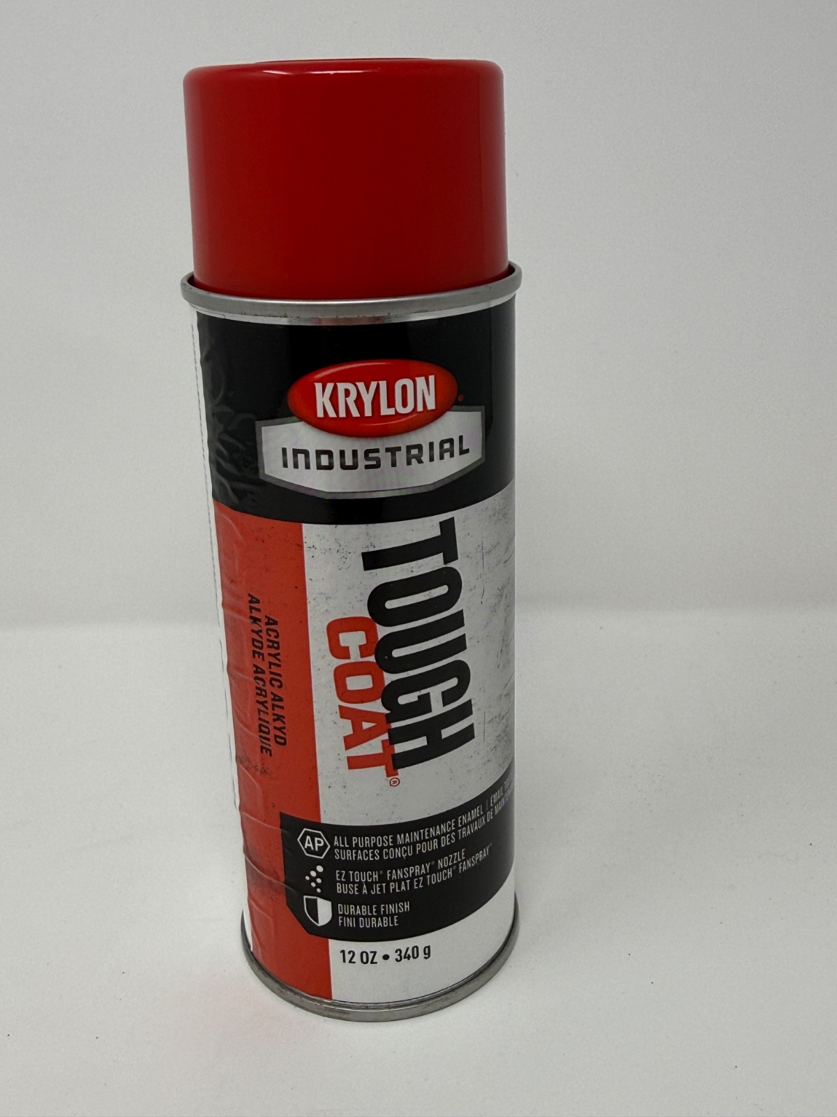 Krylon Industrial Tough Coat Acrylic Alkyd Spray Paint Cherry Red 1101 12oz New