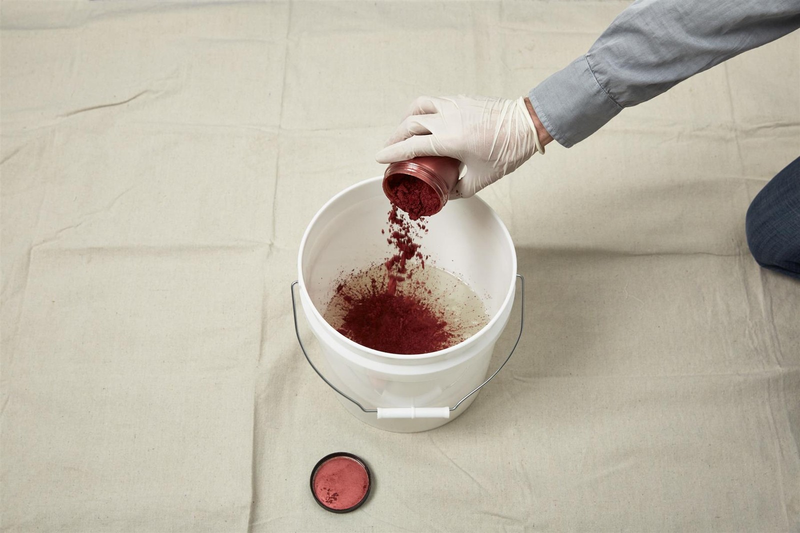 RockSolid Metallic Floor Coating Kit, Cherry Bomb, High Gloss, 80 Oz – 286896