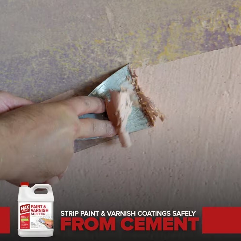 Max Strip Paint & Varnish Stripper Powerful Non-Drip Gel – 32 oz.