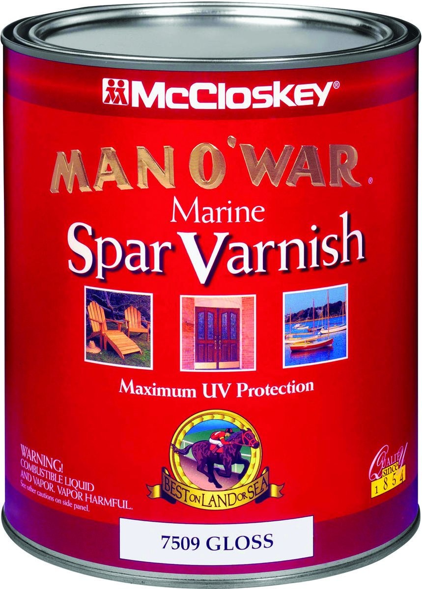 Man O’ War Spar Varnish, Gloss, Quart