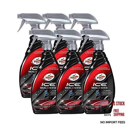 ICE Seal N Shine, Car Wax Sealant, High Gloss Shine, 16 Fl Oz (Pack of 6)