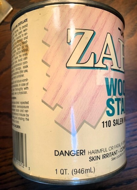 Zar Interior Stain, 110 SALEM MAPLE, Quart