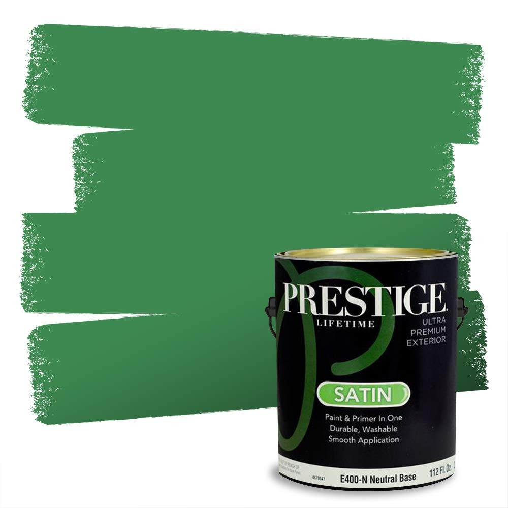 Prestige Exterior Paint And Premiumr In One Blade Of Grass Satin 1 Gallon