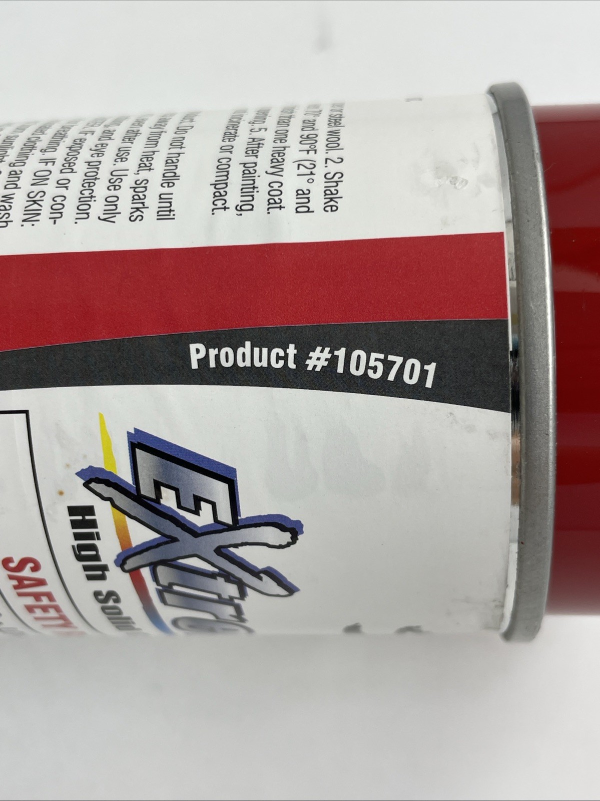 Lot Of 11 State Industrial Extreme High-Solids Paints Safety Red 16oz 105702 VD