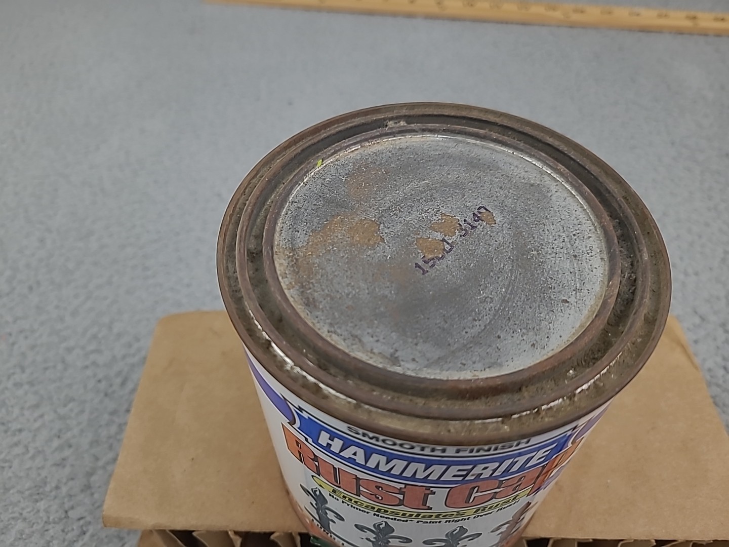 1x READ Hammerite Rust Cap Smooth Dark Green Quart 32 Oz Kilz Primer Paint