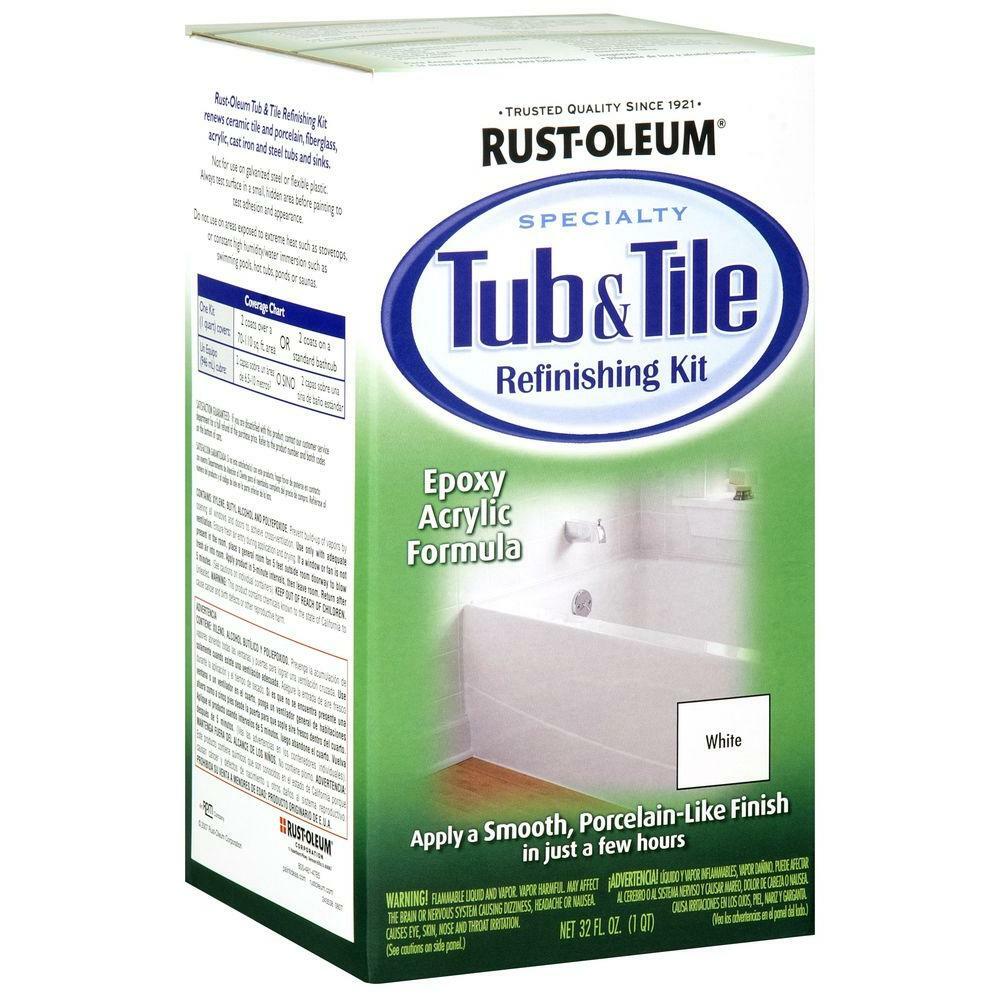 1 qt. White Tub and Tile Refinishing Kit